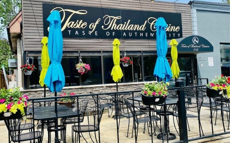 Taste Of Thailand Cuisine.